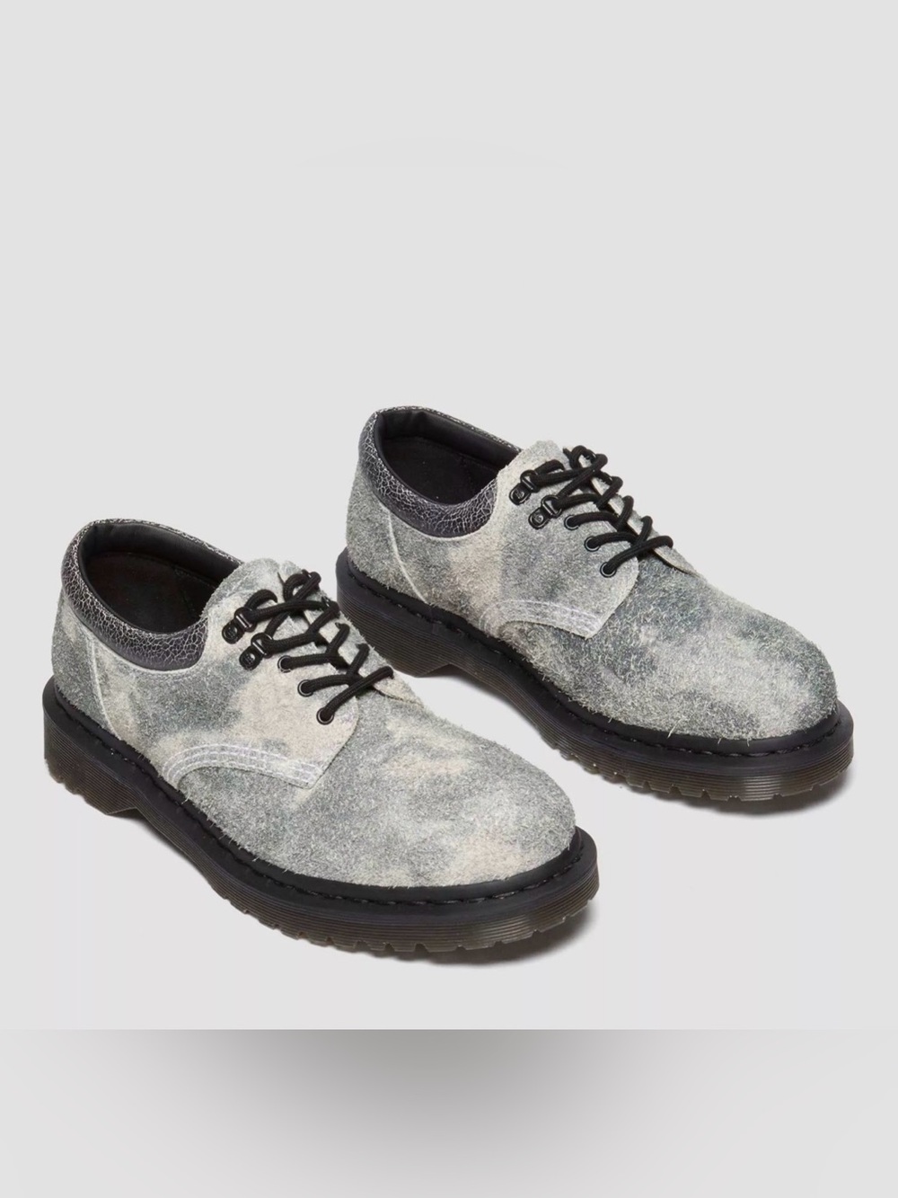 Dr. Martens Stonewash Suede Casual Men’s Shoes - 8053